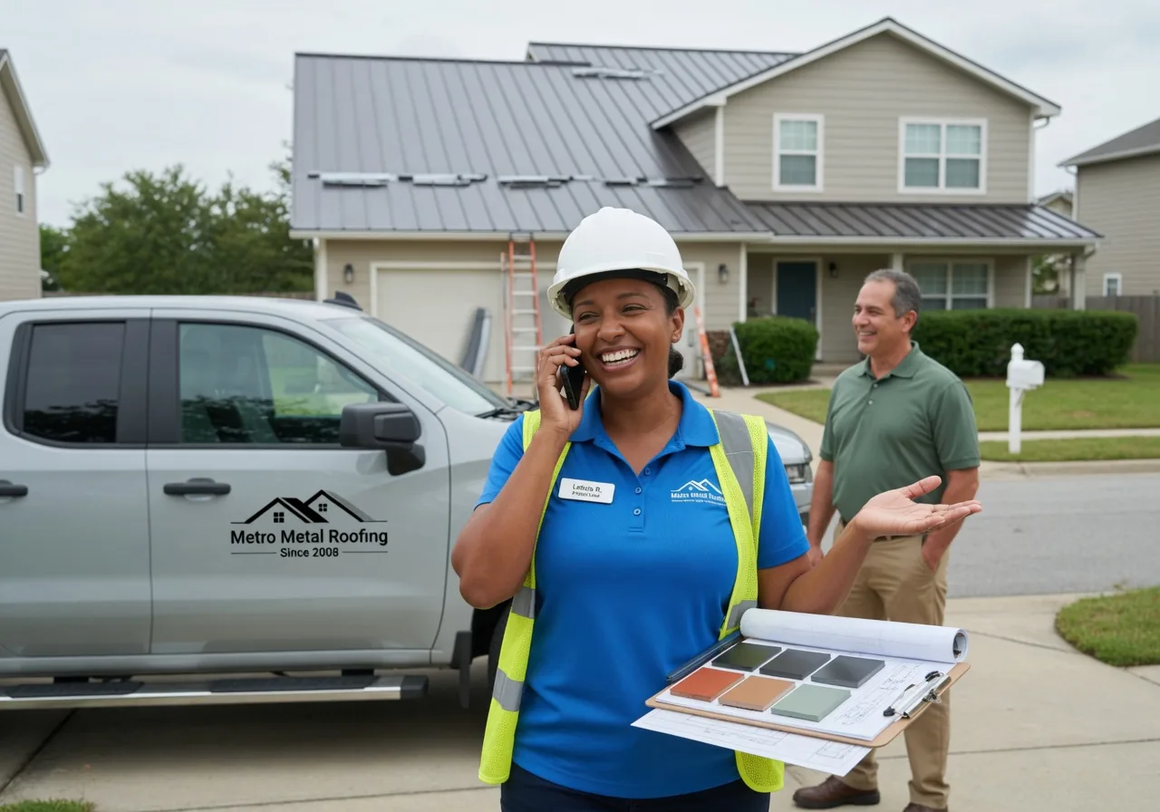 Storm Damage Metal Roof Repair in Kinmundy, IL